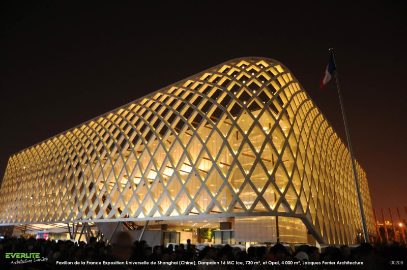 Pavillon de la France, Exposition Universelle à Shangai (Chine)