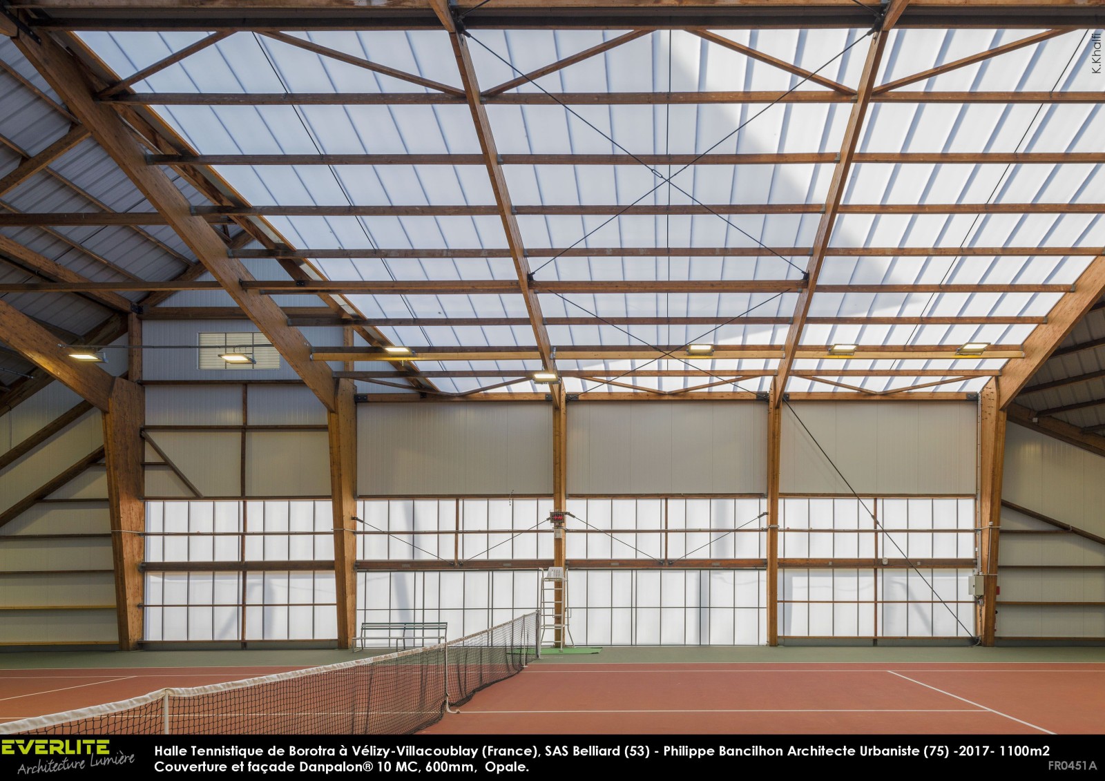 Halle tennistique de Borotra à Vélizy-Villacoublay (78) Image 1