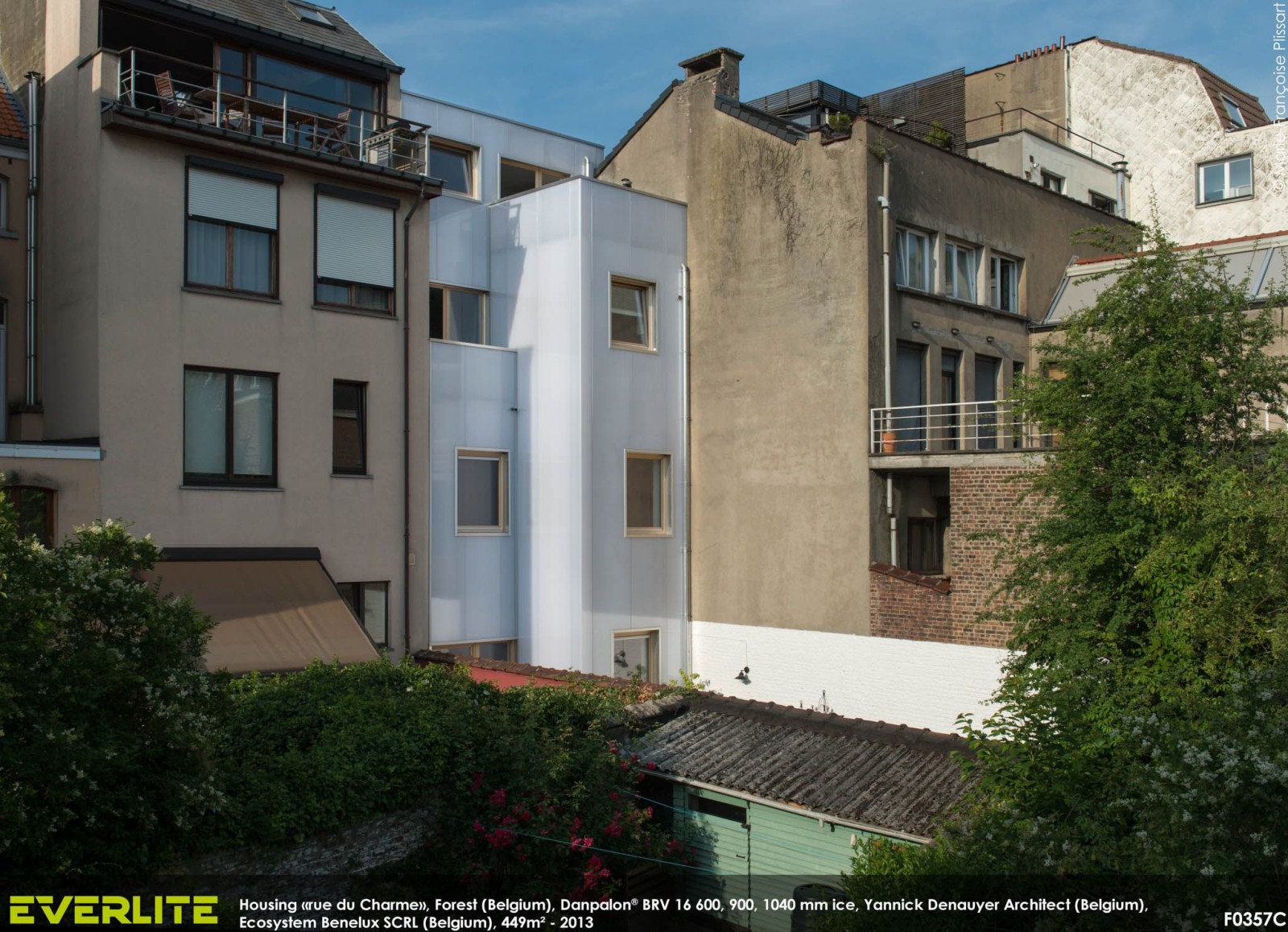 Housing &quot;rue du charme&quot;, à Forest, Bruxelles (Belgique) Image 1