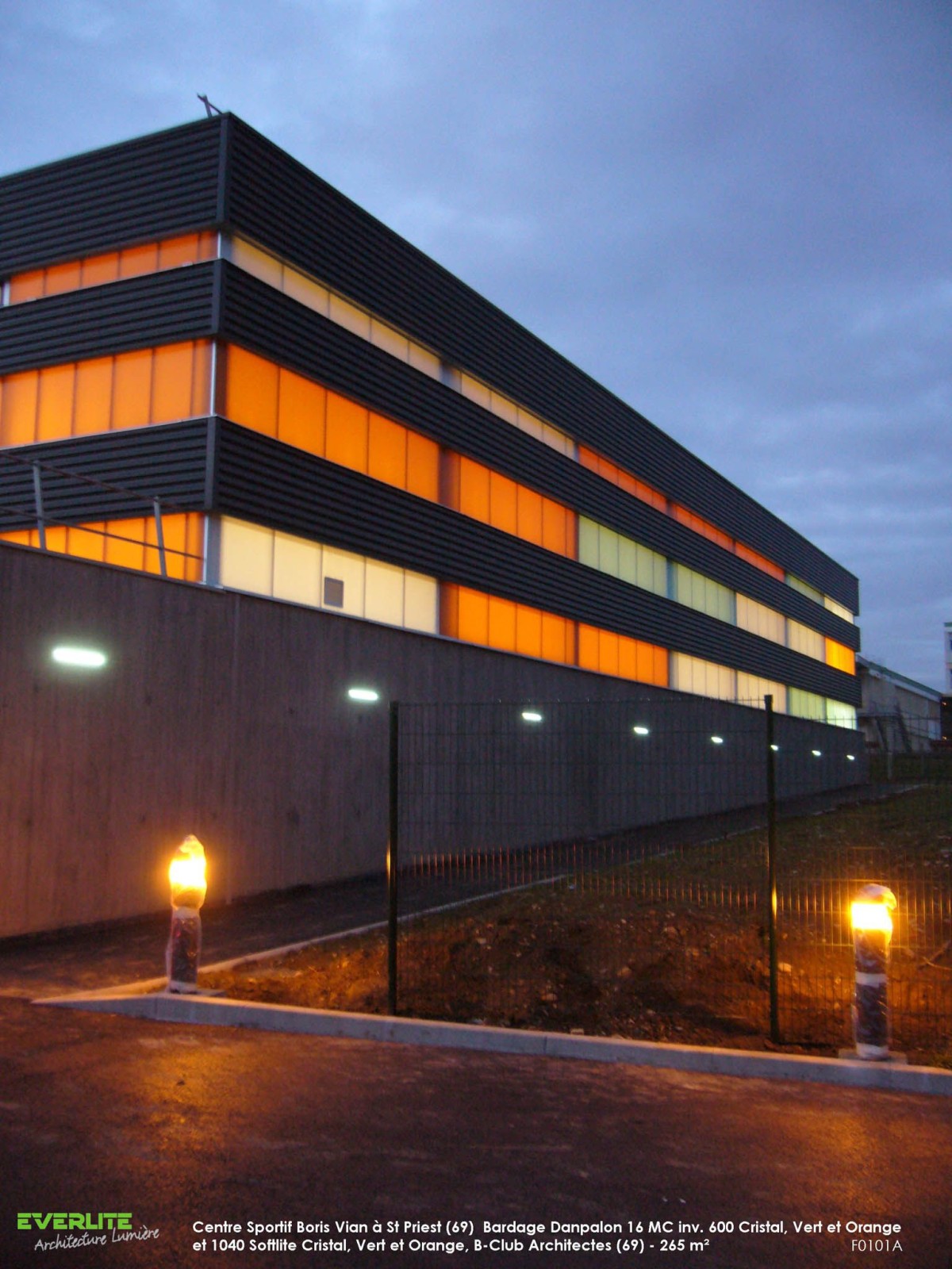 Centre Sportif, Boris Vian à St-Priest (69) Image 1
