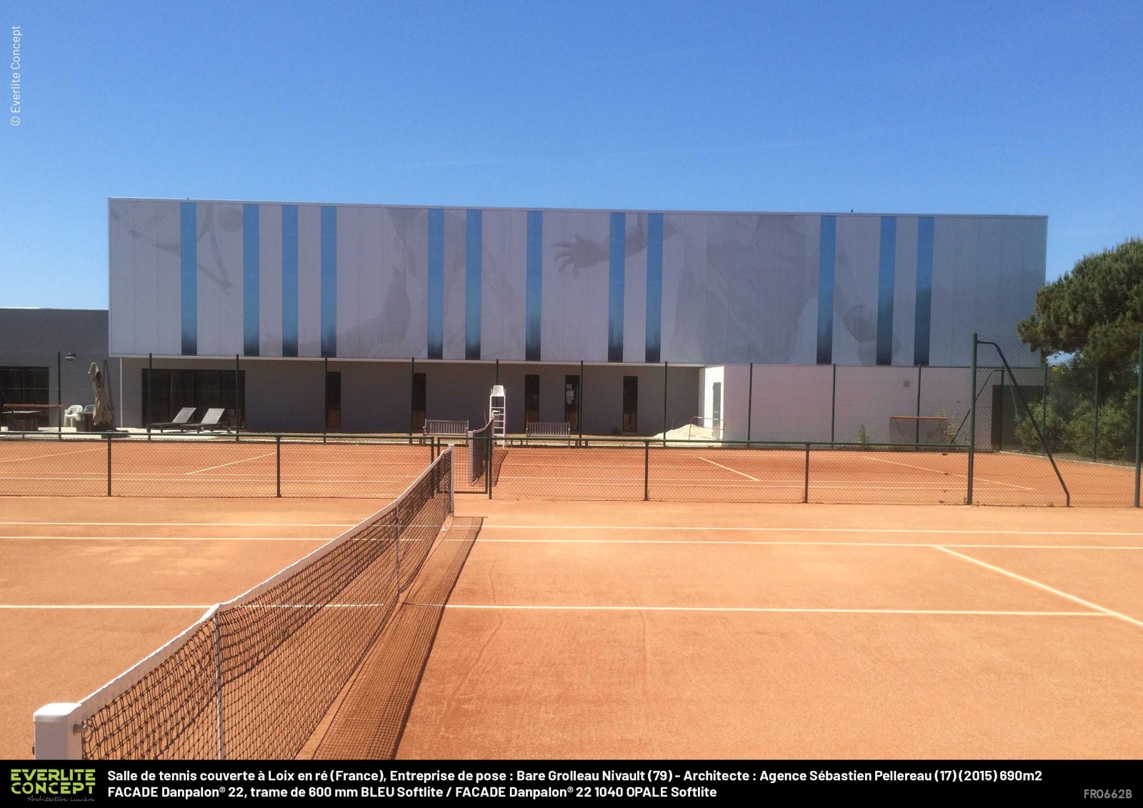 Salle de tennis couverte à Loix en Ré (17) Image 1