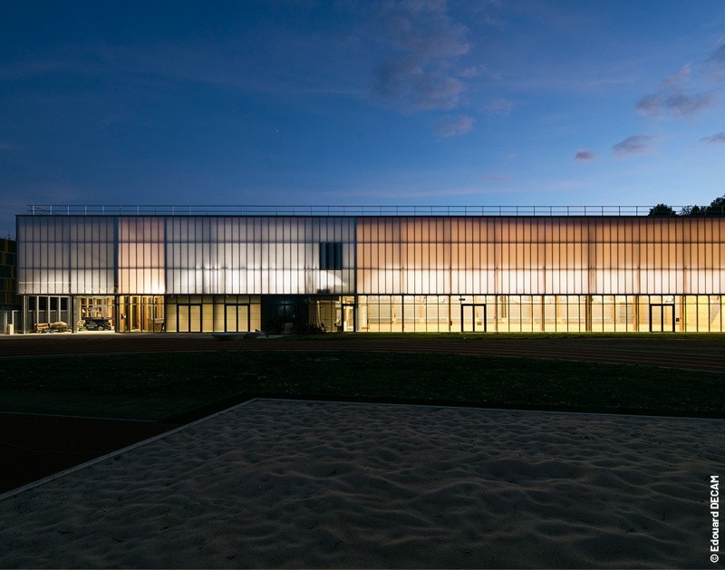 Architecture épurée pour le gymnase de Champier (38) Image 3