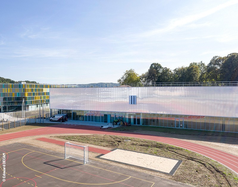 Architecture épurée pour le gymnase de Champier (38) Image 4