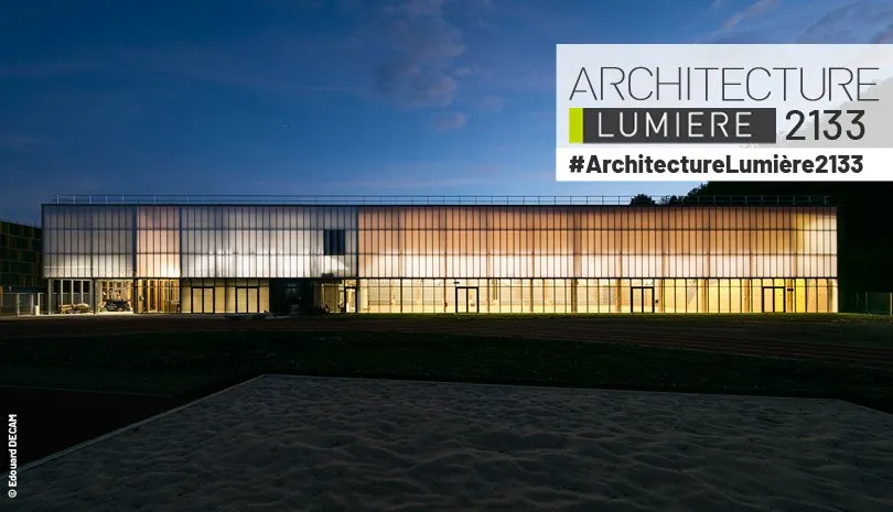Architecture épurée pour le gymnase de Champier (38) Image 1